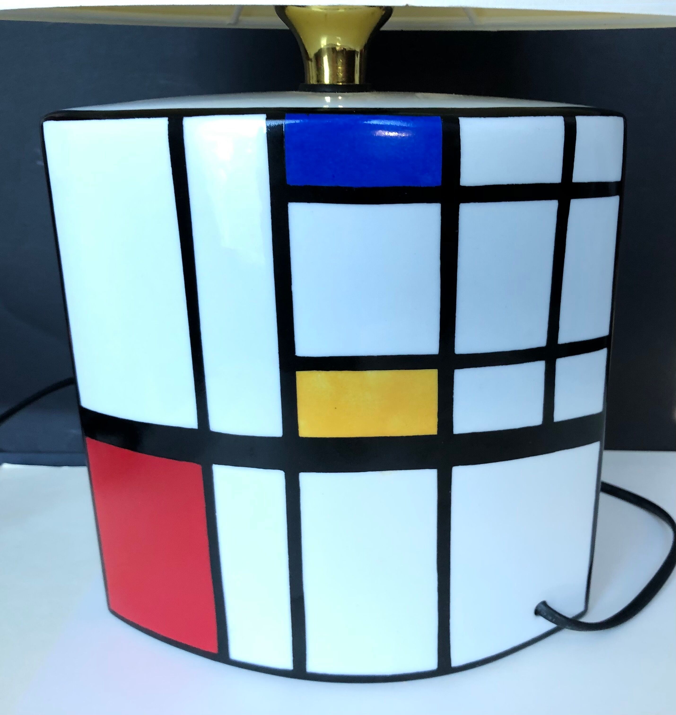 Mondrian décor lamp