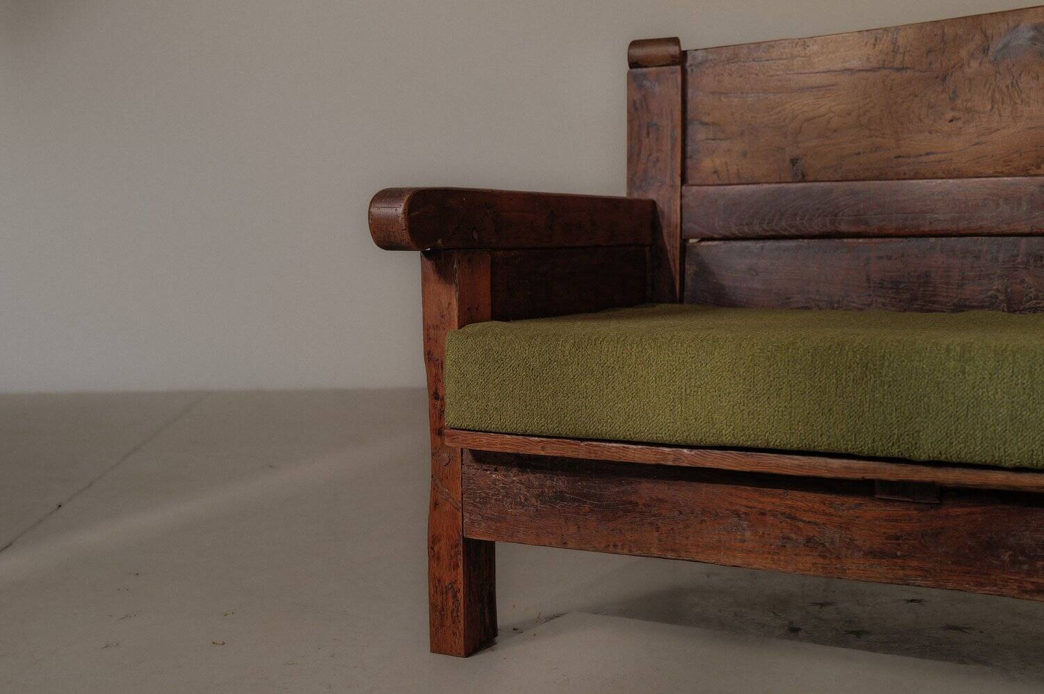 Mountain bench, folk art, 1800