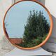 Vintage round mirror 1970s