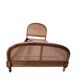 Vintage cane bed 120x190cm