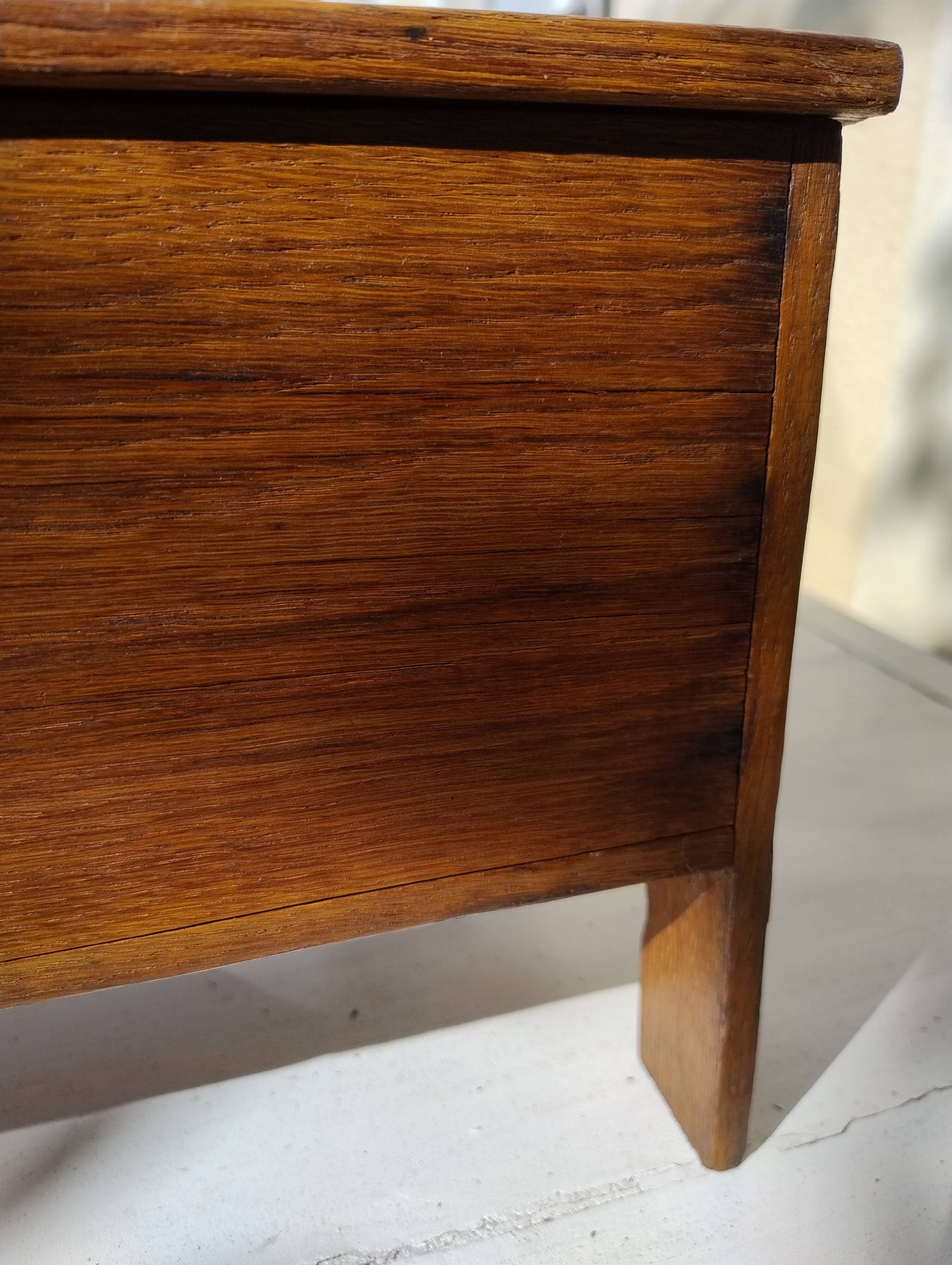 Small wooden chest