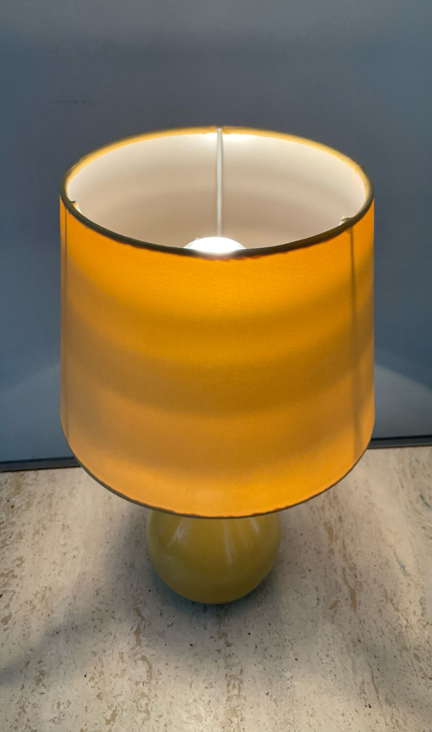 Pair of vintage ceramic lamps