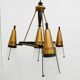 Mid century chandelier by Oscar Torlasco, 1950s