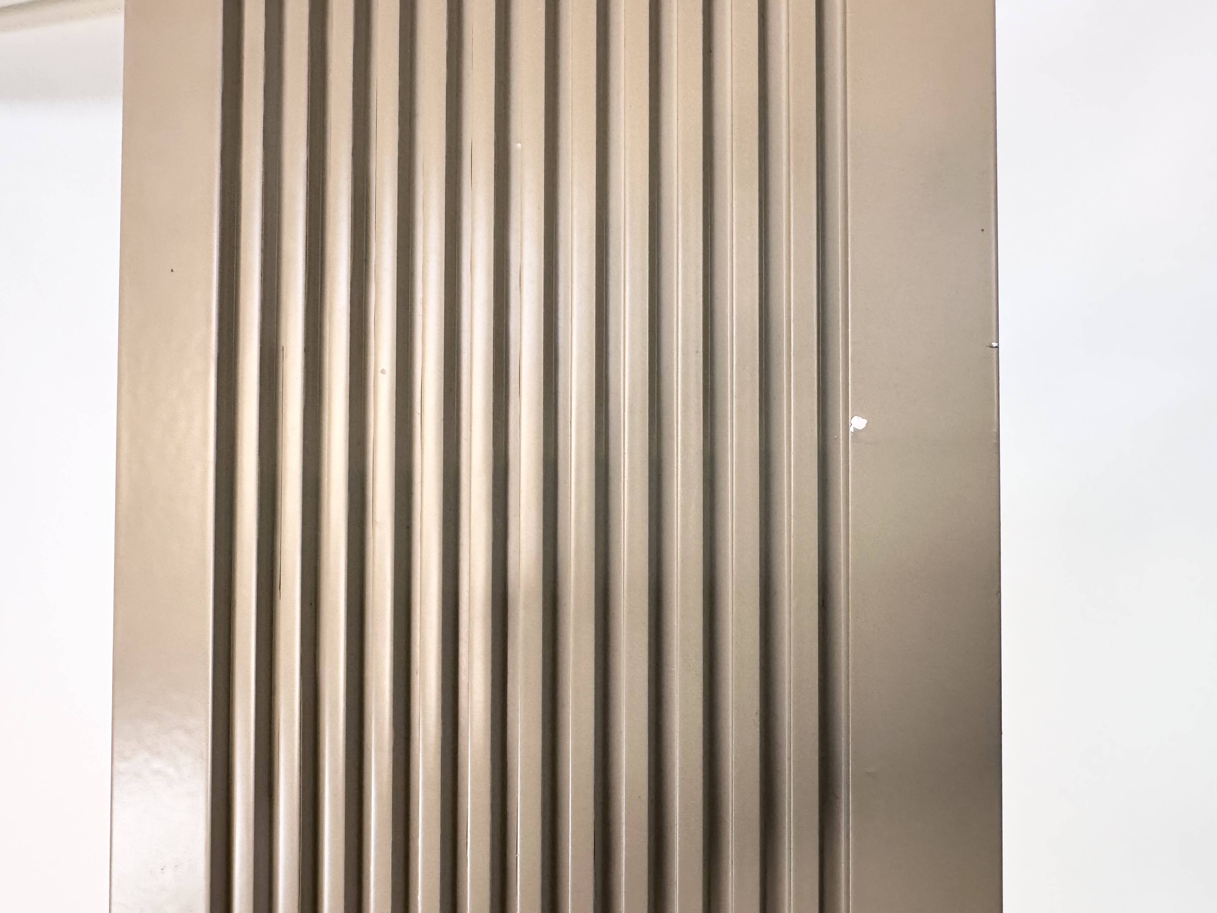 "Zagar" Halogen Floor Lamp, First Model in Metal by Silvio Carpani for Stilnovo, Italy 1978