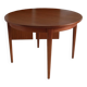 Table ronde extensible en teck