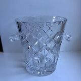 Crystal ice bucket 60s-70s