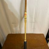 Vintage Montana Gold Seal Wooden Tennis Racket + Rooster Sporting Case