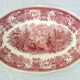 3 plates Villeroy & Boch model Burgenland red