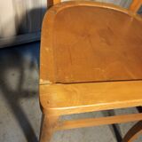 2 wooden bistro chairs Thonet