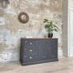 Craft furniture in patinated fir, circa 1950.