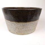 Exceptional large ceramic bowl Rörstrand Sylvia Leuchovius, 1970s.