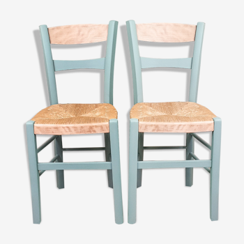 Paire de chaises bistrot vintage