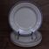 Set of 5 flat plates "Moulin des Loups – Louvois"