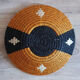 African woven wall basket, woven basket, ethnic and natural. Mr. Boswana.