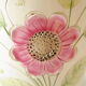 Vintage ceramic flower vase Italy Cadorev