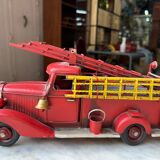 Vintage metal fire truck