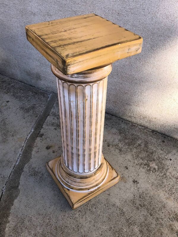 Colonne table d’appoint, sellette, romaine