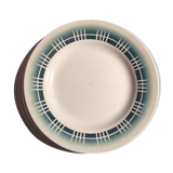 Set of 6 plates of sarreguemines digoin