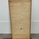 50s shelf mirror asymmetrical wood