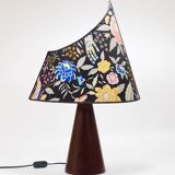 A pair of post-modern Missoni table lamps by Massimo Valloto, Italy, 1980s.