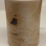 Four enameled ceramic cups Galerie Palissy in Vallauris