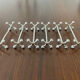 6 knife holder Christofle silver metal nineteenth century