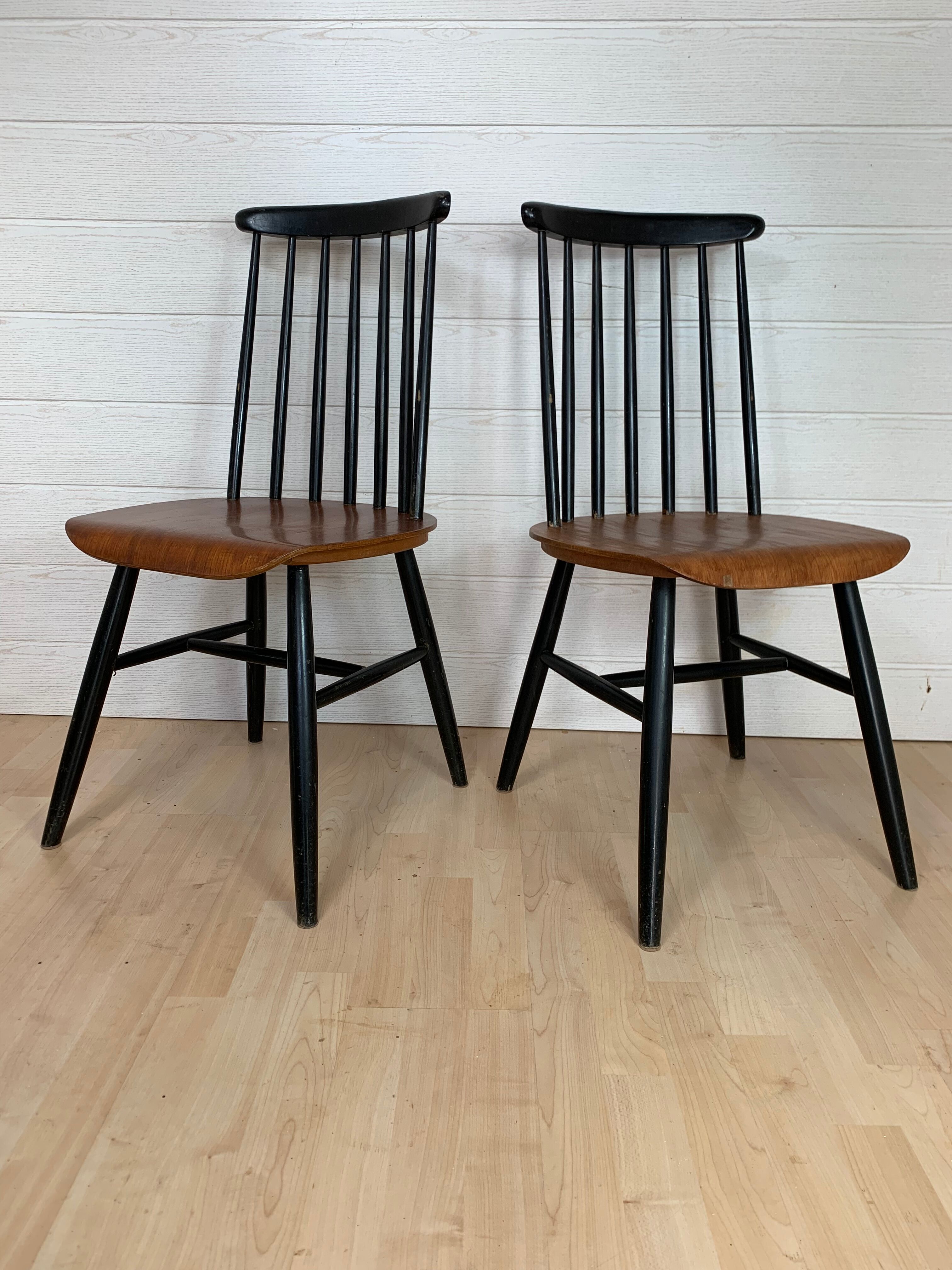 Paire de chaises Fanett d'Ilmari Tapiovaara 1960