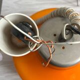 Plafonnier en verre des années 1970