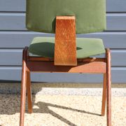 Robin Day chair "HILLESTAK" 1950 green