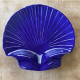 Large ceramic platter with a seashell design