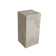 Column side table in travertine