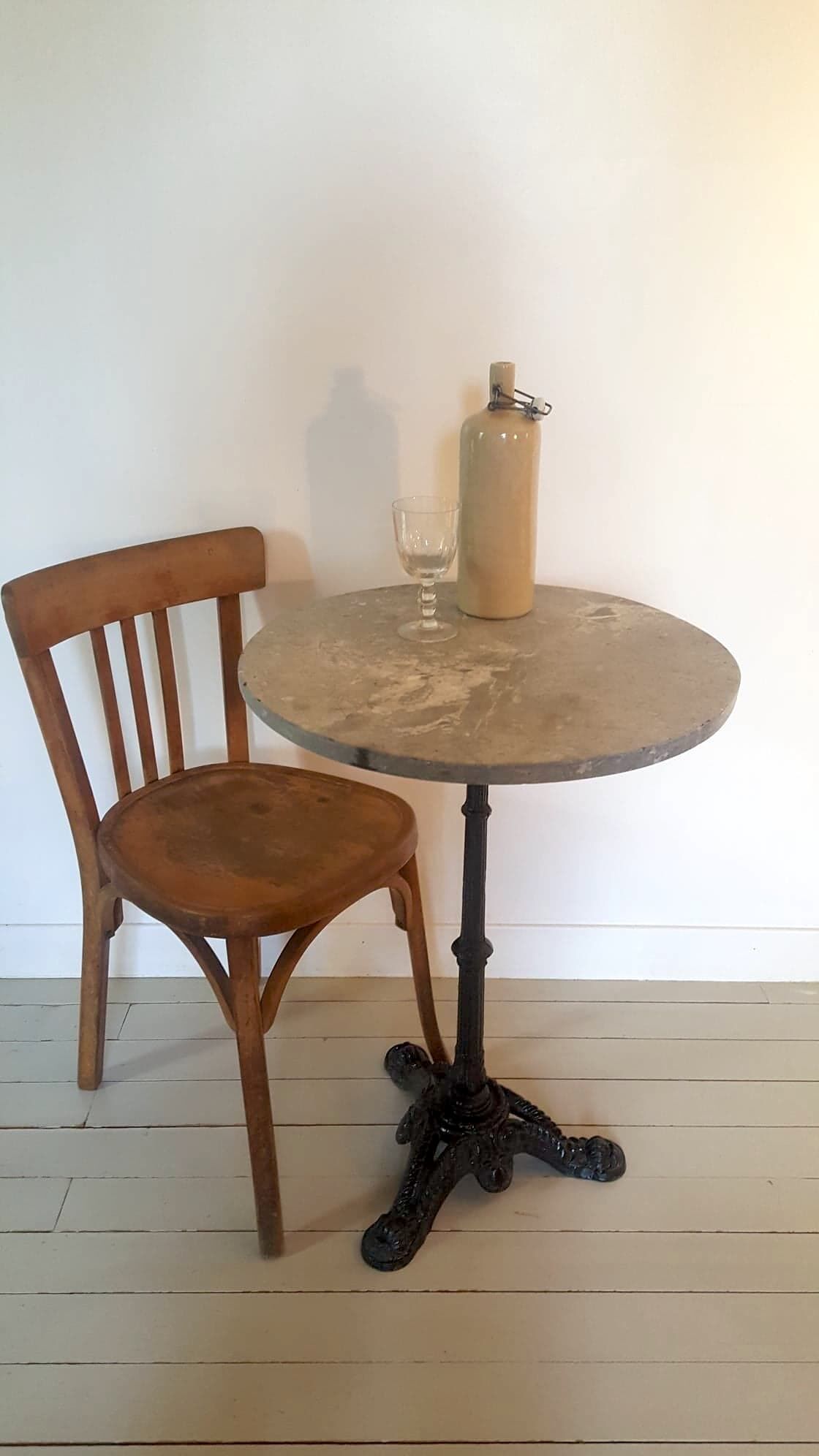 Parisian bistro table 1950