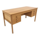 Bureau scandinave en chêne, Suède, 1960