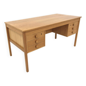 Scandinavian oak desk, Sweden, 1960