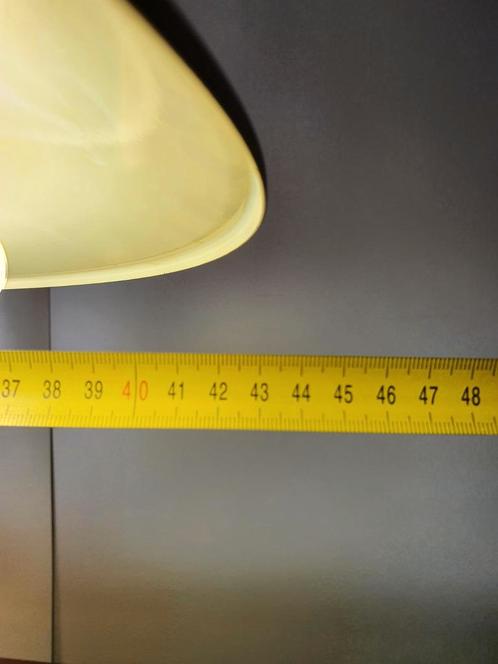 Vintage pendant lamp 1970s black lampshade