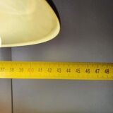 Vintage pendant lamp 1970s black lampshade