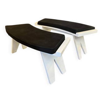 Pair of benches
