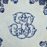 Gien - rare series part of French castle service