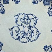 Gien - rare série partie de service de château français