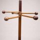 Sculptural wooden coat rack – 1960s modernist design