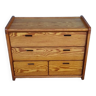 Pine chest of drawers 1970