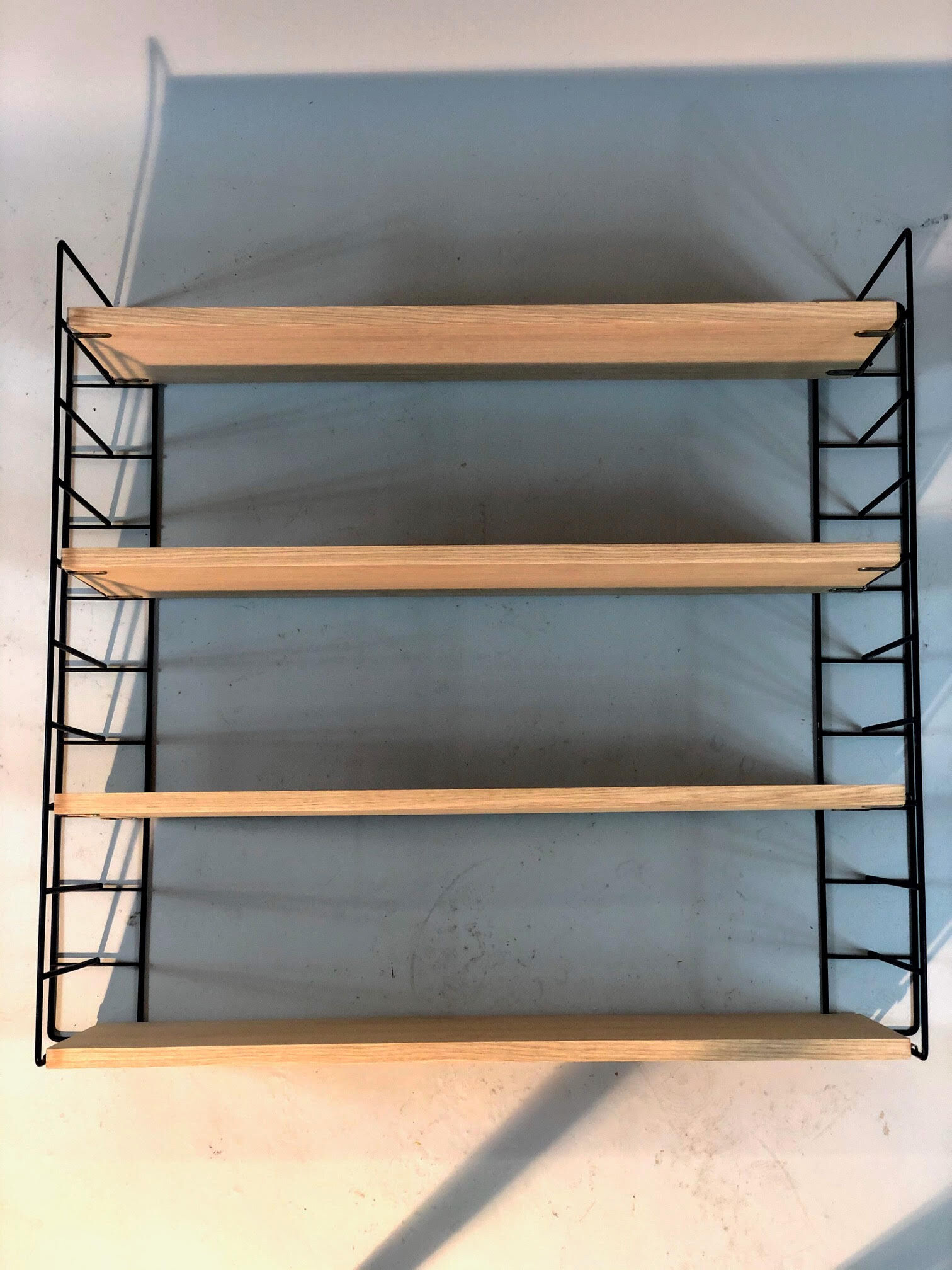 Vintage oak shelf 1960