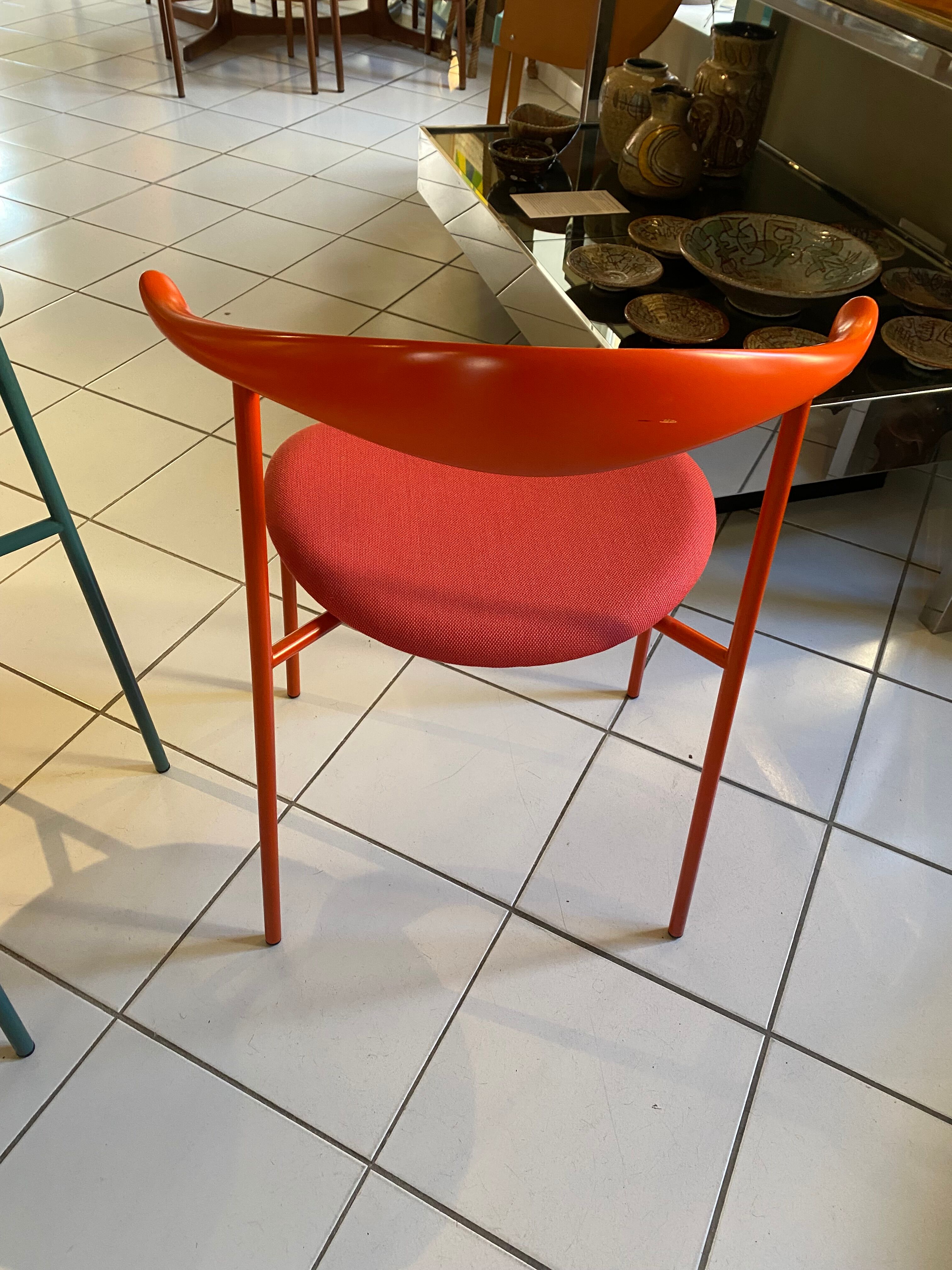 Red Carl Hansen chair