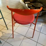 Red Carl Hansen chair