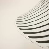 1960's Mid-Century Glass Chandelier in the style of "Trumpet", Czechoslovakia