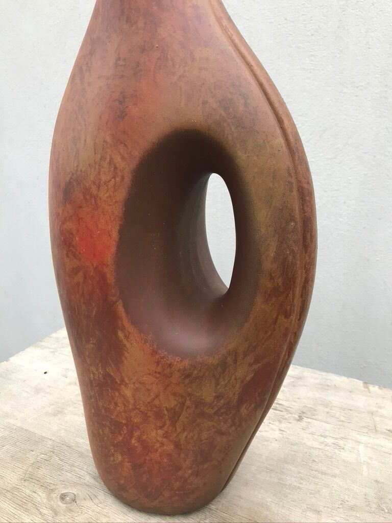 Terracotta vase Keramik, 1970s