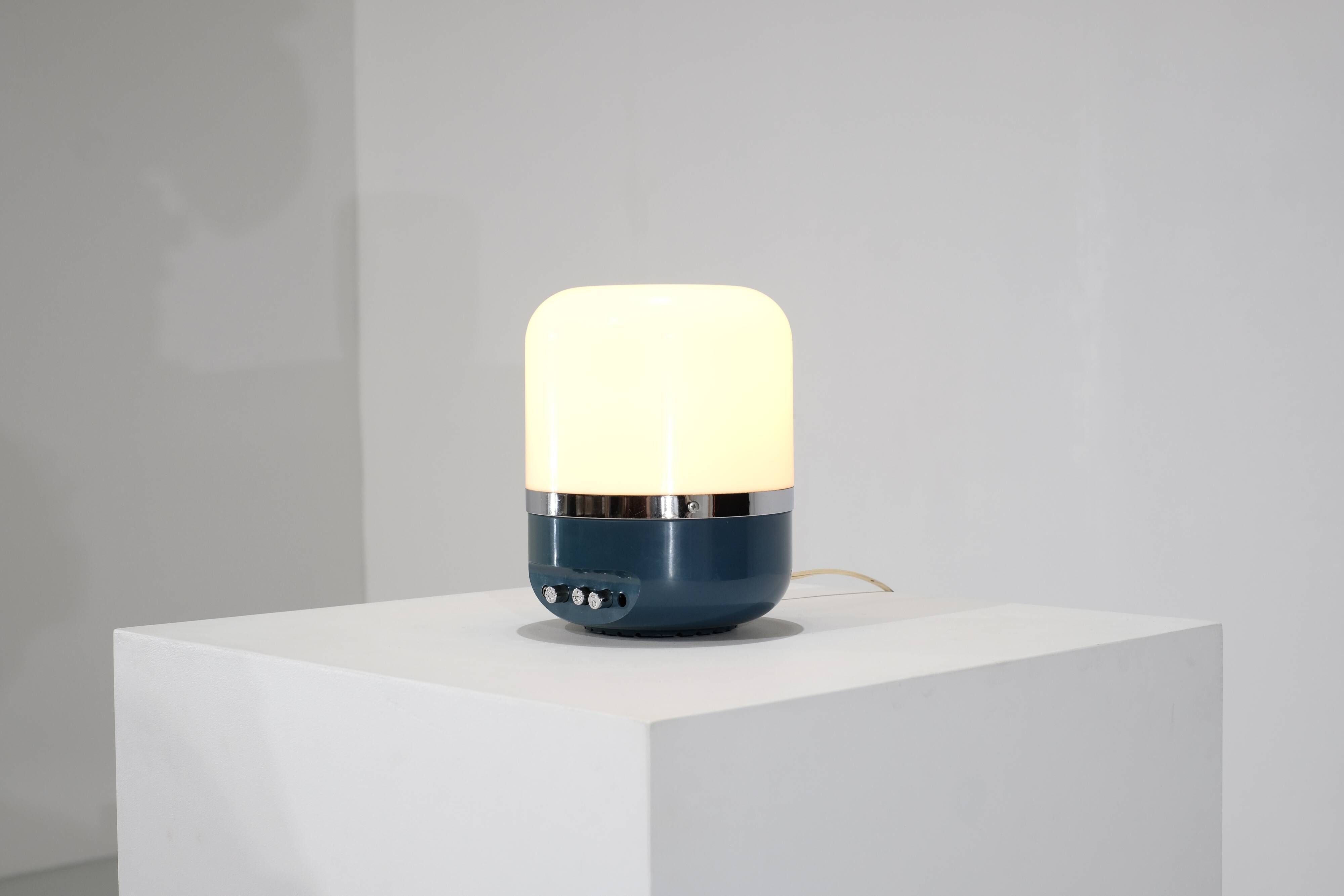 Radio lamp designed by Adriano Rampoldi for Europhon, Italy, 1970s.