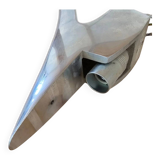 2 x wall sconces by Joan Auge for Taller Uno / model Alien / polished cast aluminum