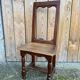 Authentique chaise en bois Lorraine