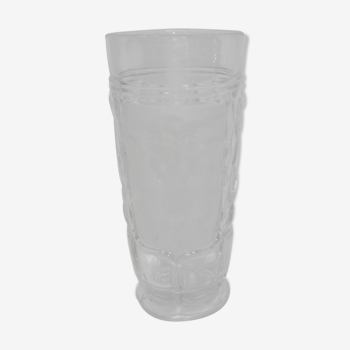 St. Louis ram crystal glass embossed